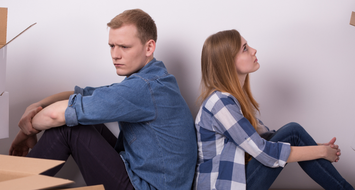 Çiftler arası iletişim konulu görsel